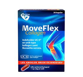 Pakning med Biosym MoveFlex Collagen kosttilskud, 30 kapsler