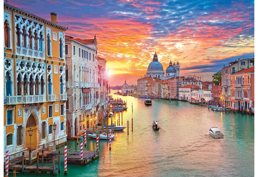 Eurographics puslespil Grand Canal, Venice med 1000 brikker