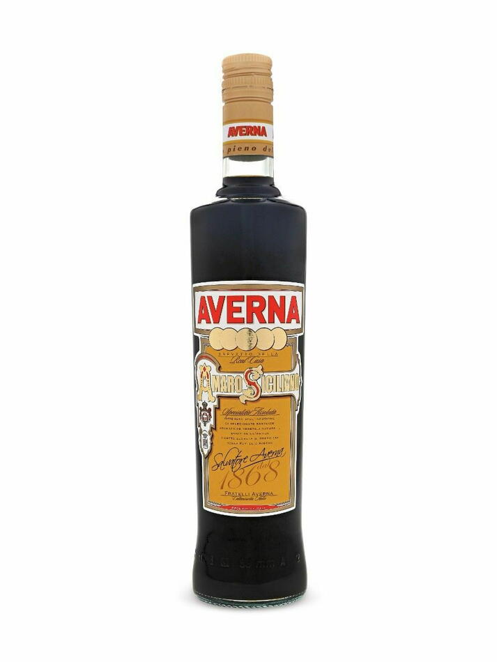 Flaske Amaro Averna Bitter på 70 cl, klassisk italiensk amaro