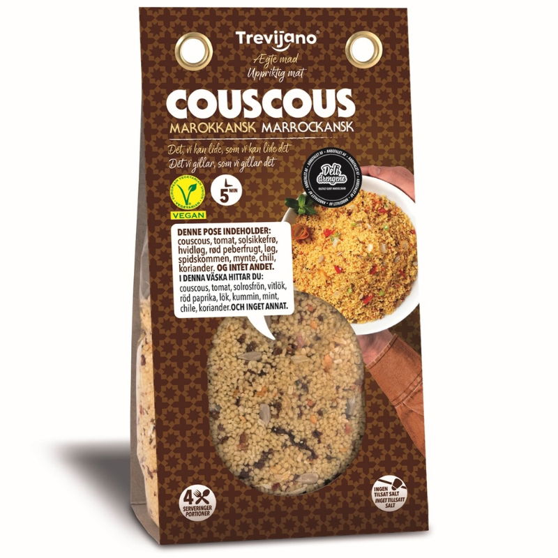 Se Marrokansk Cous Cous Grøntsager Pose 300g ✔ Kæmpe udvalg i  Deli Drengene - Køb online på udsalg og tilbud lige nu ✔ Hurtig levering: 1 - 2 Hverdage samt billig fragt - Varenummer: BAR-1383998 og barcode / Ean: 8410770910317 på lager - Udsalg på Delikatesser | Kolonial | Pasta & Ris Spar op til 57% - Over 1300 kendte brands på udsalg