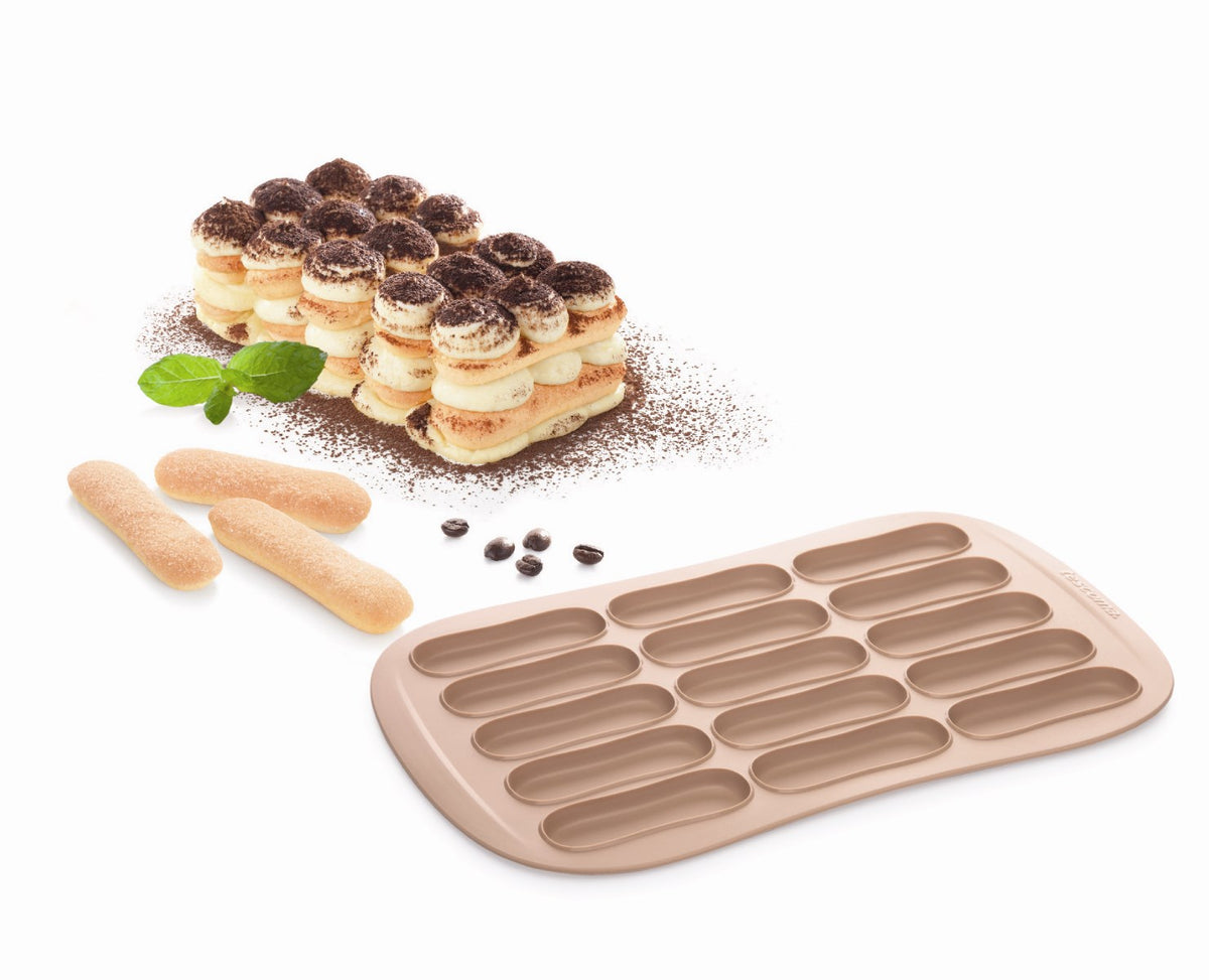 Silikoneform til hjemmelavede ladyfingers fra Tescoma