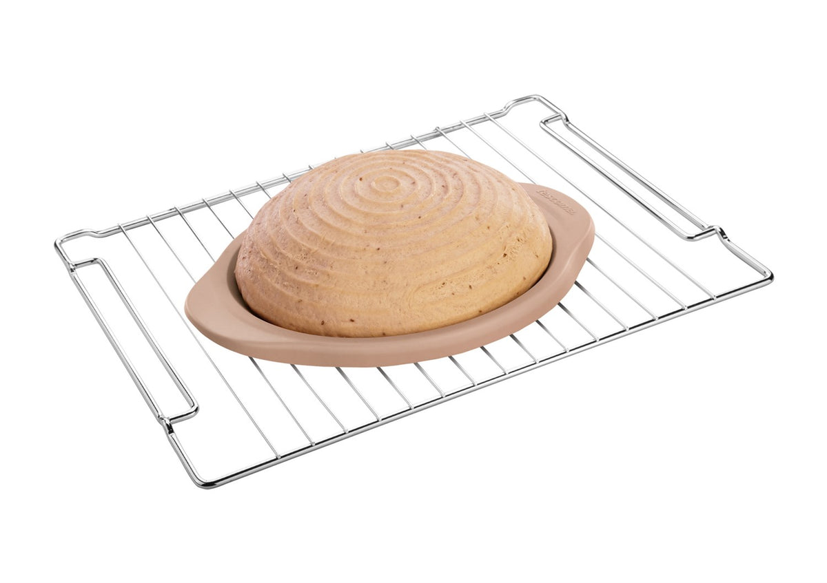 Silikoneform til runde brød med indvendig diameter på 22 cm
