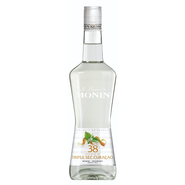 Flaske Monin Liqueur Triple Sec likør, 70 cl