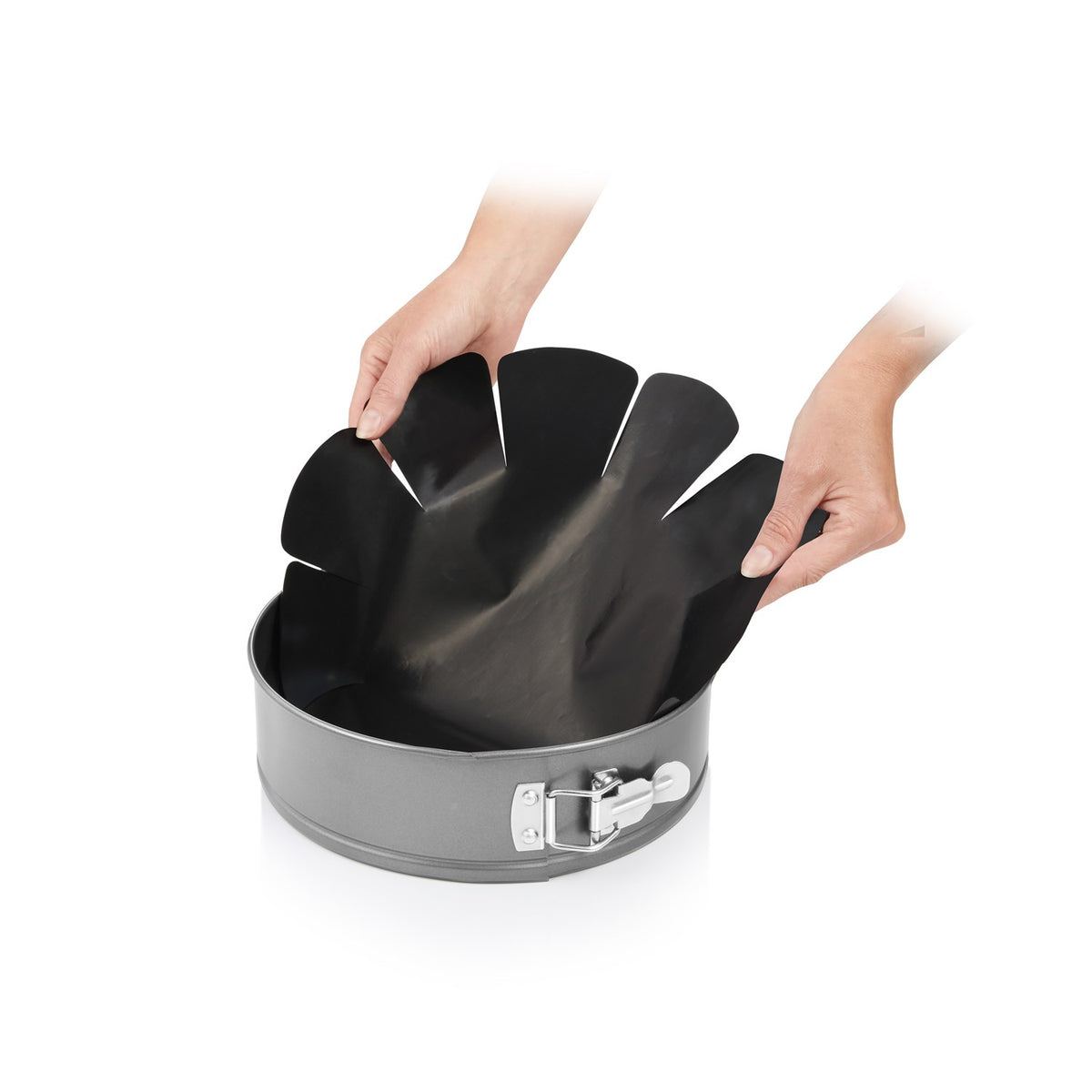 Dobbeltsidede non-stick foliemåtter til springforme og runde bageforme