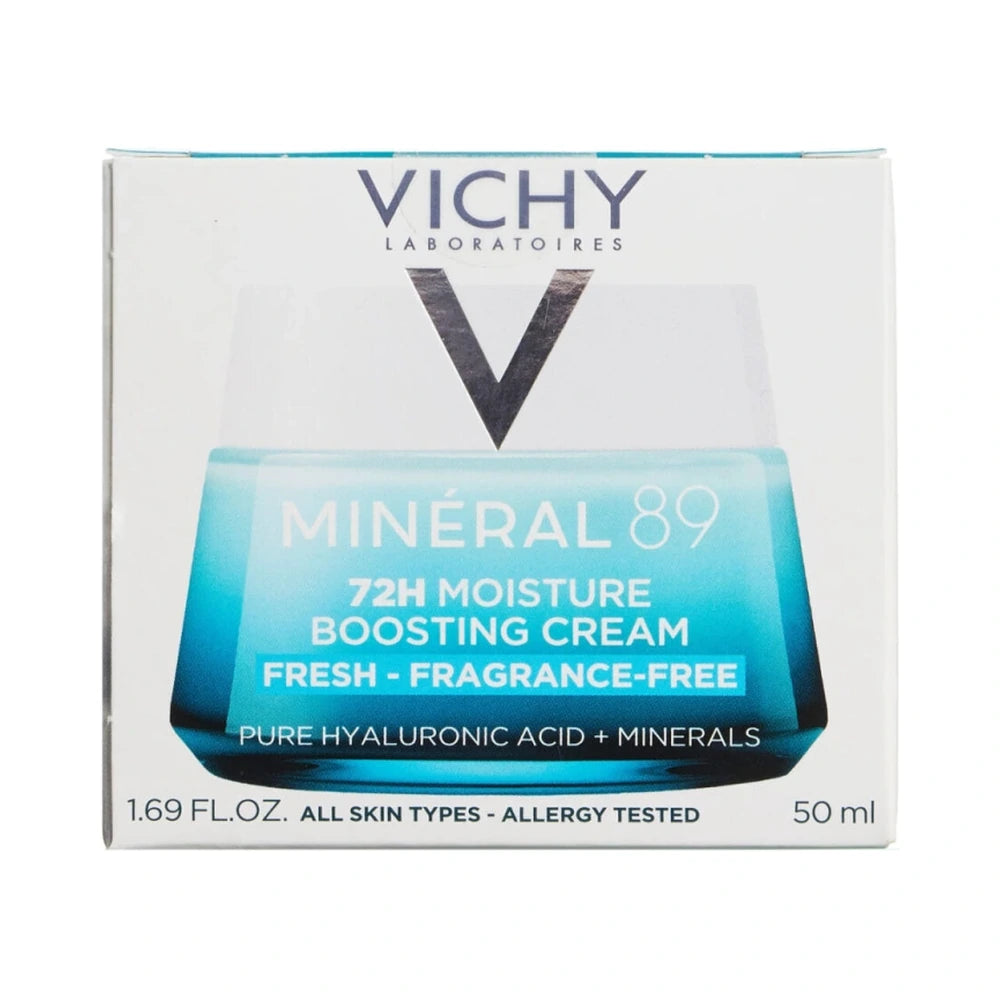 Vichy Mineral 89 72H Moisture Boosting ansigtscreme i 50 ml emballage