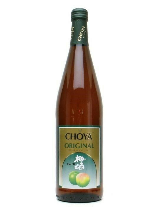 Flaske Choya Original Plum Wine, blommevin på 0,75 liter