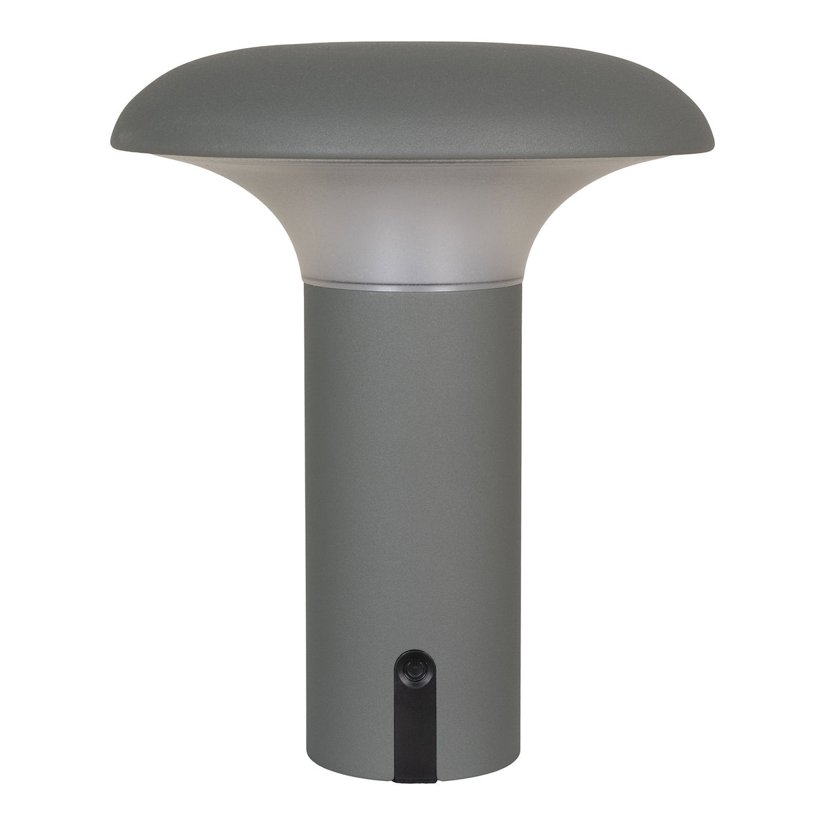 Ramsey genopladelig LED-lampe fra House Nordic i mat grå med USB-C ladekabel