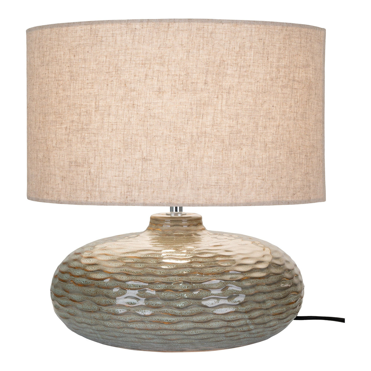 Grøn Oldham bordlampe i keramik fra House Nordic