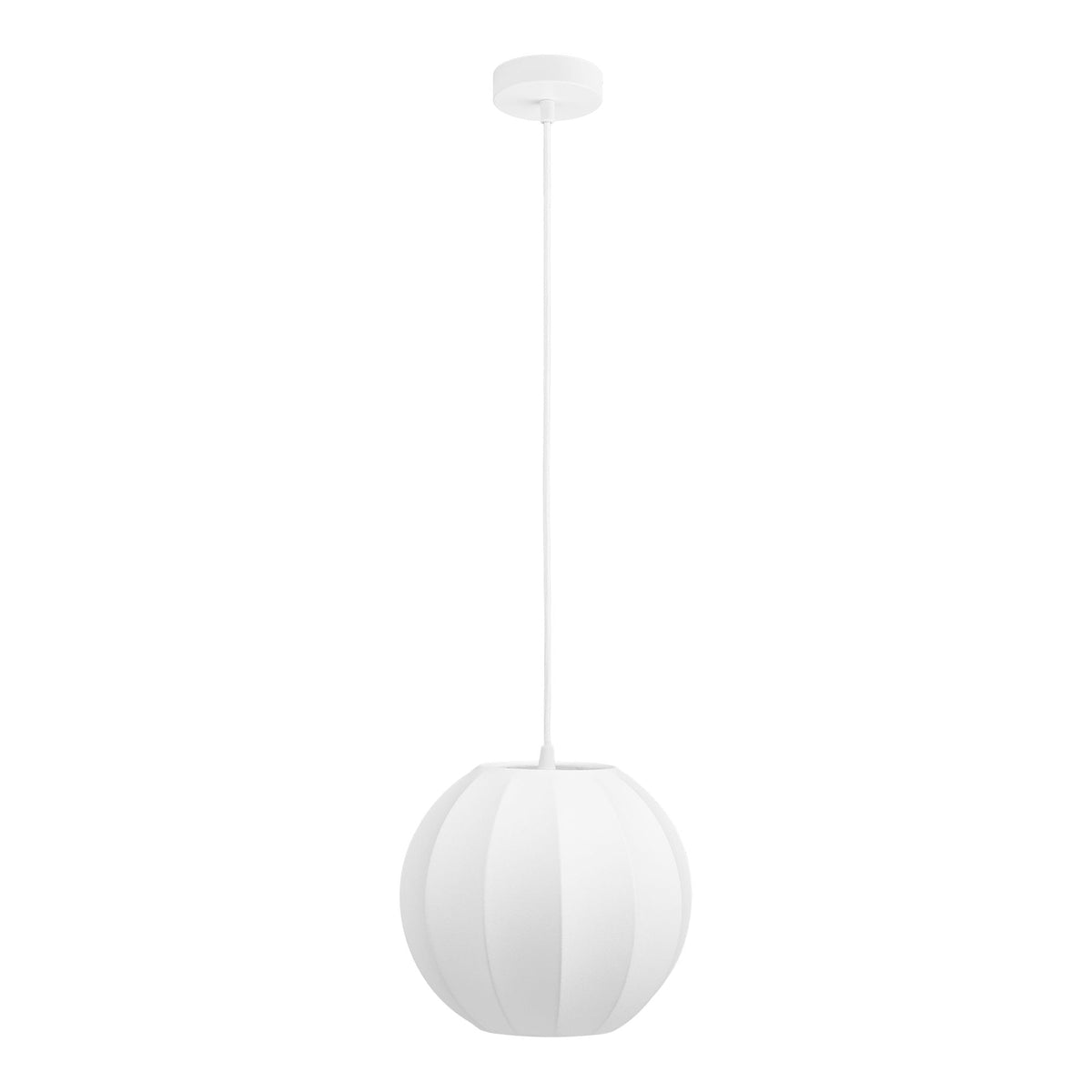 Hvid Coventry pendellampe på 25 cm i diameter fra House Nordic