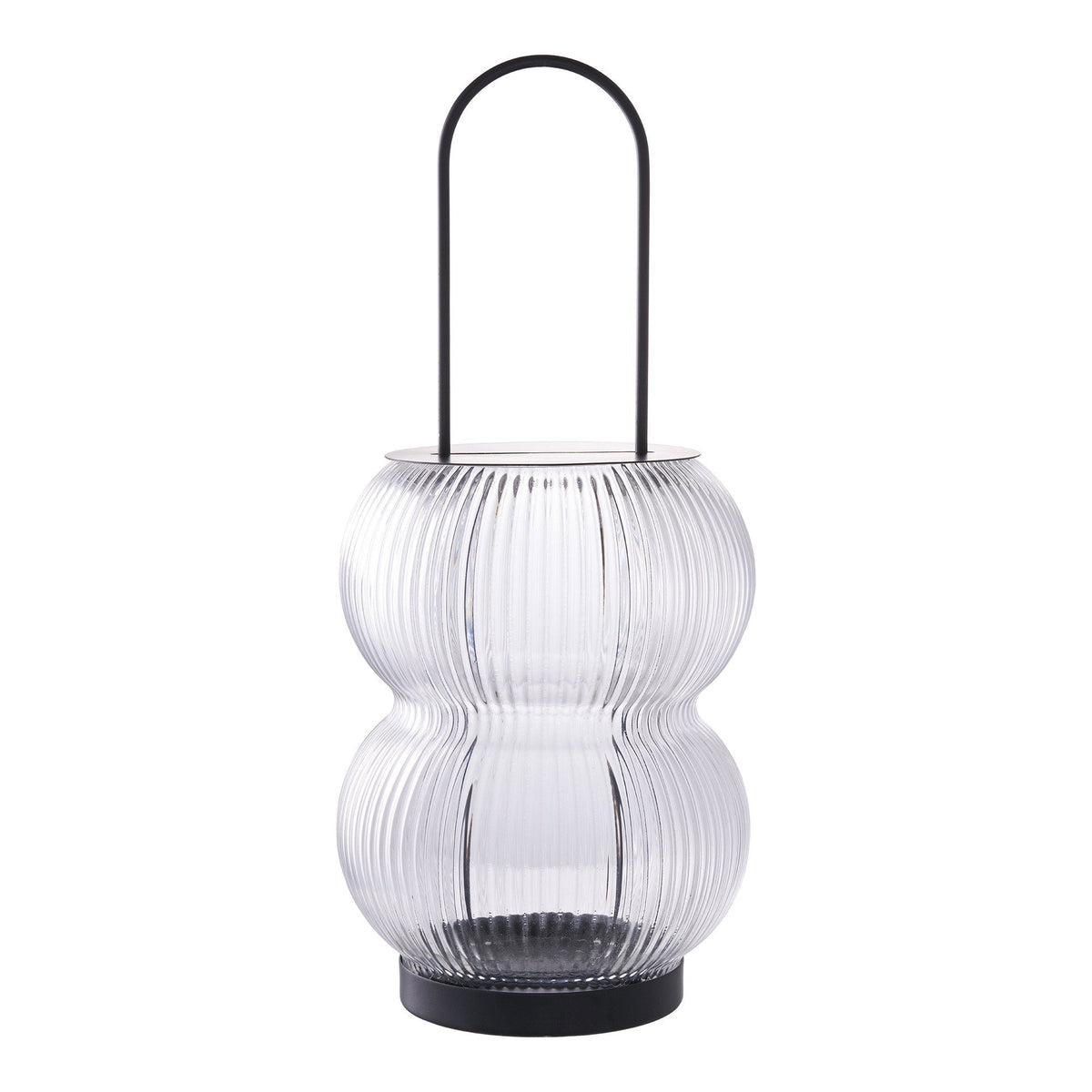 Lucena lanterne fra House Nordic i sort metal og glas