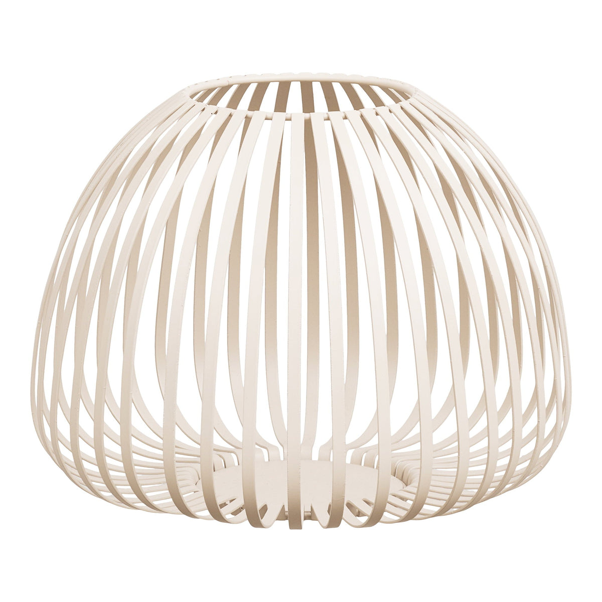 Stoense lanterne fra House Nordic i beige metal, lav model