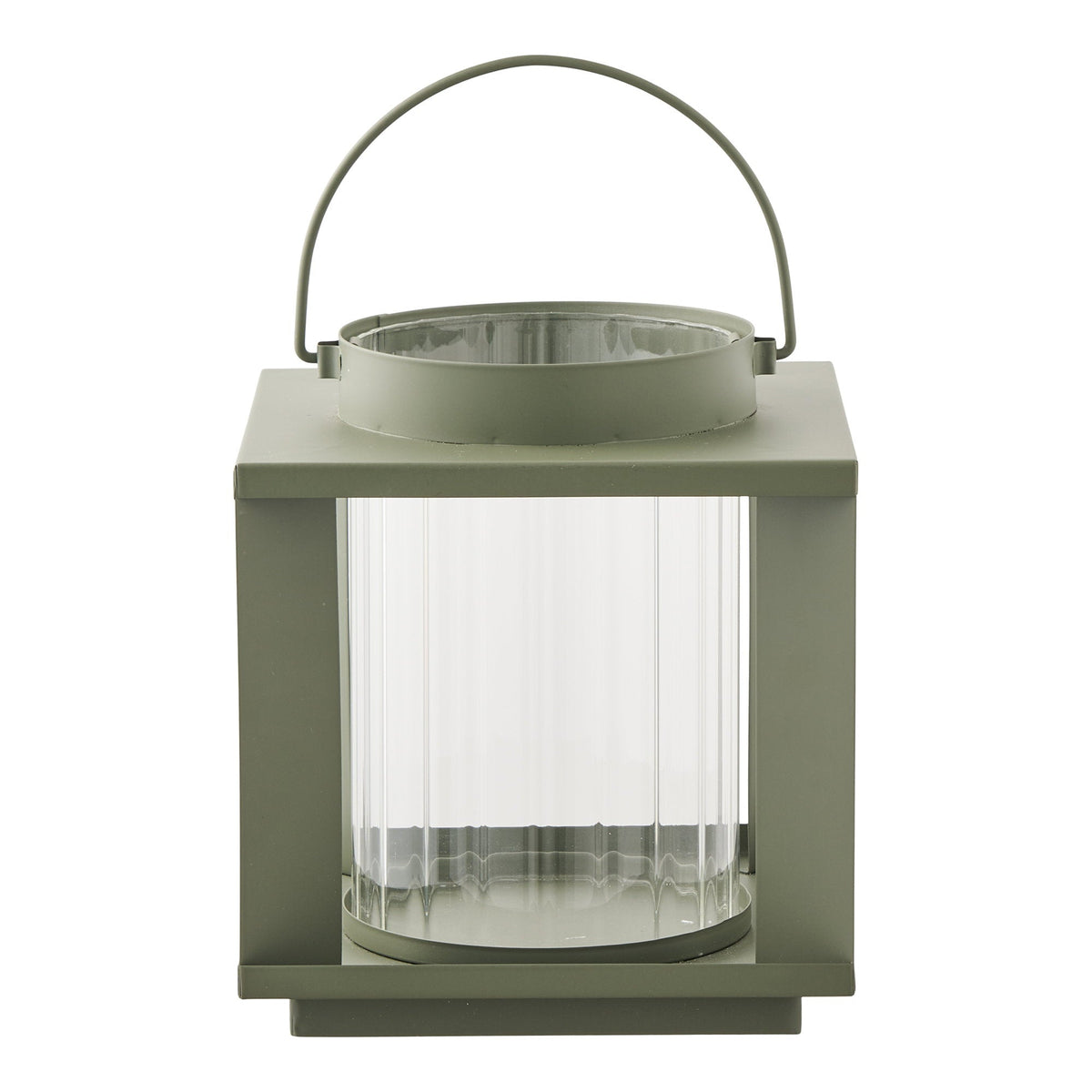 Lohals grøn lanterne fra House Nordic i glas og metal