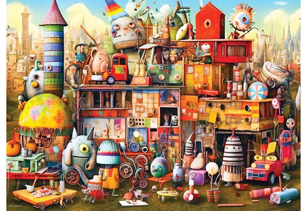 Eurographics Misfit Toys puslespil med 500 XL brikker