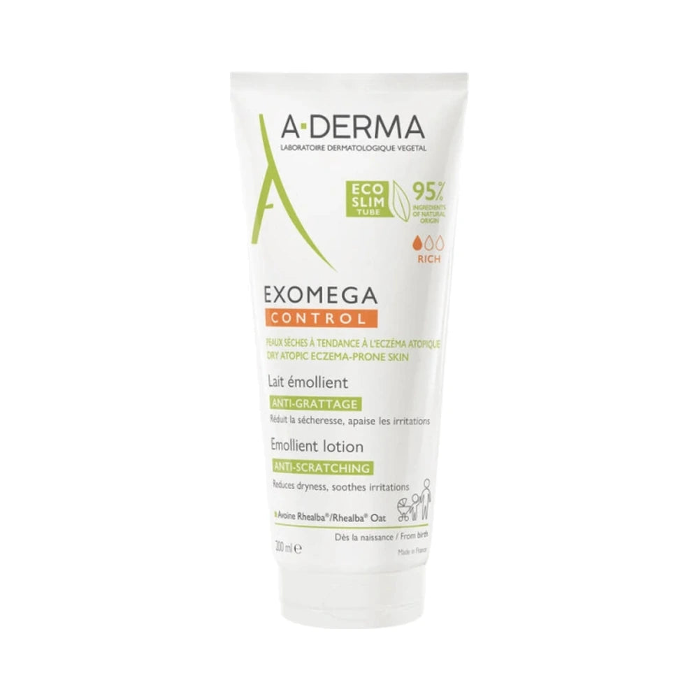 A-Derma Exomega Control Lotion 200 ml, creme til tør hud