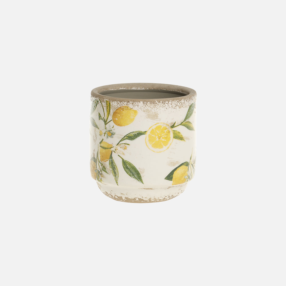 Se LIMONE krukke m. citroner lille ❤ Meget billig fragt og hurtig levering - Varenummer: HomeFeeling-7290 og barcode / Ean: 5712750354344 på lager - Udsalg på Interiør - Krukker og skjulere - Alt interiør Op til 57% rabat - Mere end 2.739 populære mærker på tilbud