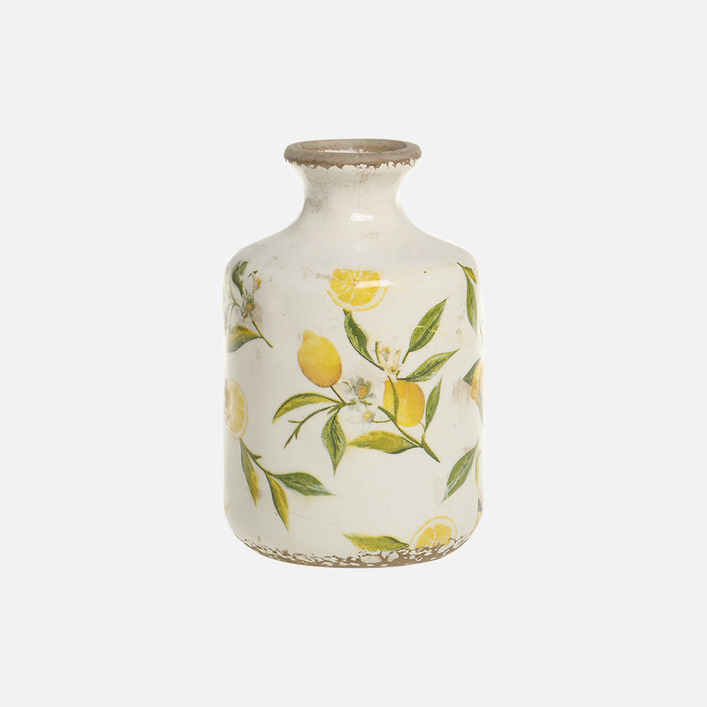 Se Chic Antique LIMONE Vase m. citroner lille ❤ Kæmpe udvalg i Chic Antique - Køb online på udsalg og tilbud lige nu ❤ Lav fragtpris og hurtig levering - Varenummer: HomeFeeling-4128 og barcode / Ean: 5712750354467 på lager - Udsalg på Interiør - Vase - Alt interiør Spar helt op til 57% - Kæmpe udsalg på over 739 brands