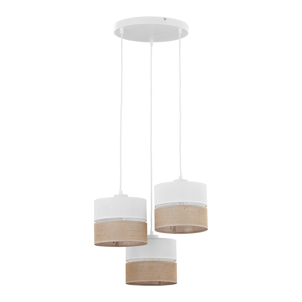 Se TK Linobianco loftlampe, m. 3 skærme - brun jute, hvid stof og hvid metal ❤ Kæmpe udvalg i TK - Køb online på udsalg og tilbud lige nu ❤ Meget billig fragt og hurtig levering: 1 - 2 hverdage - Varenummer: Boboonline-103822 og barcode / Ean: 5901780565756 på lager - Udsalg på Interiør,Belysning,Lamper,Loftlamper,
Lamper - nyheder,
Interiør,
Belysning,
Lamper, Spar op til 51% - Over 785 kendte brands på udsalg