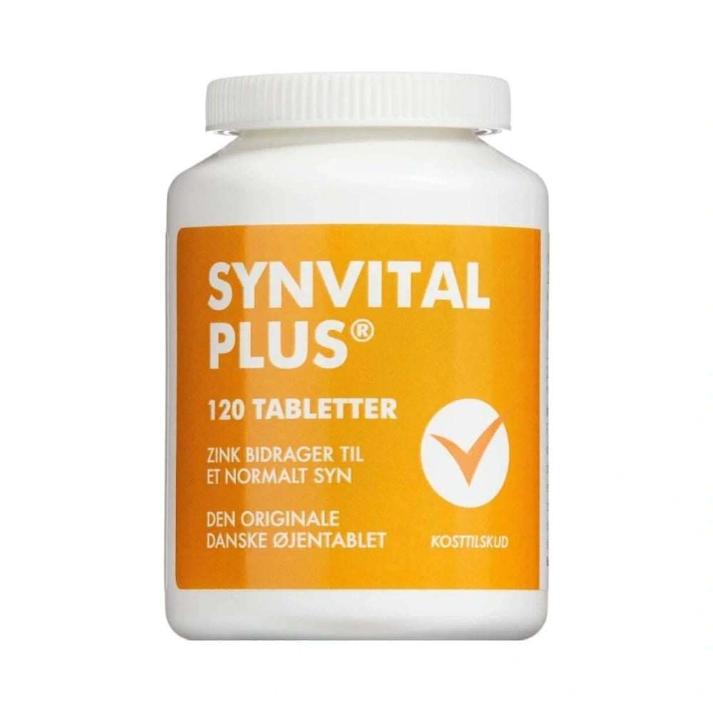 Pakning med Synvital Plus tabletter, 120 stk