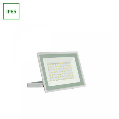 Noctis Lux 3 Projektør 50W - Varm hvid, 230V, IP65, 180x140x27mm, Hvid - Kulør : Neutral