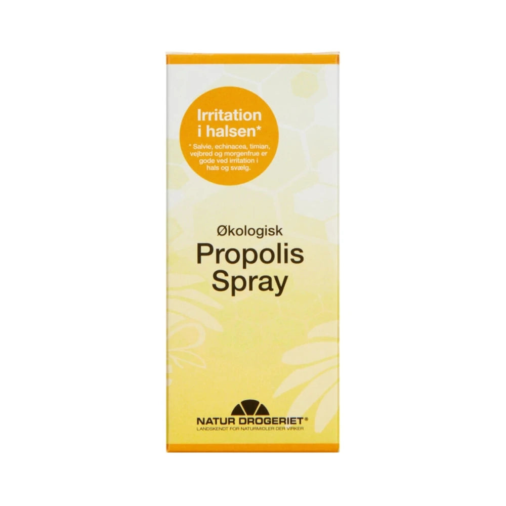 Natur Drogeriet økologisk propolis spray, 30 ml, med urteekstrakter