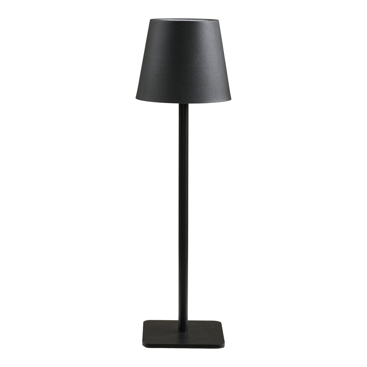 Bradford genopladelig LED-bordlampe fra House Nordic i sort metal
