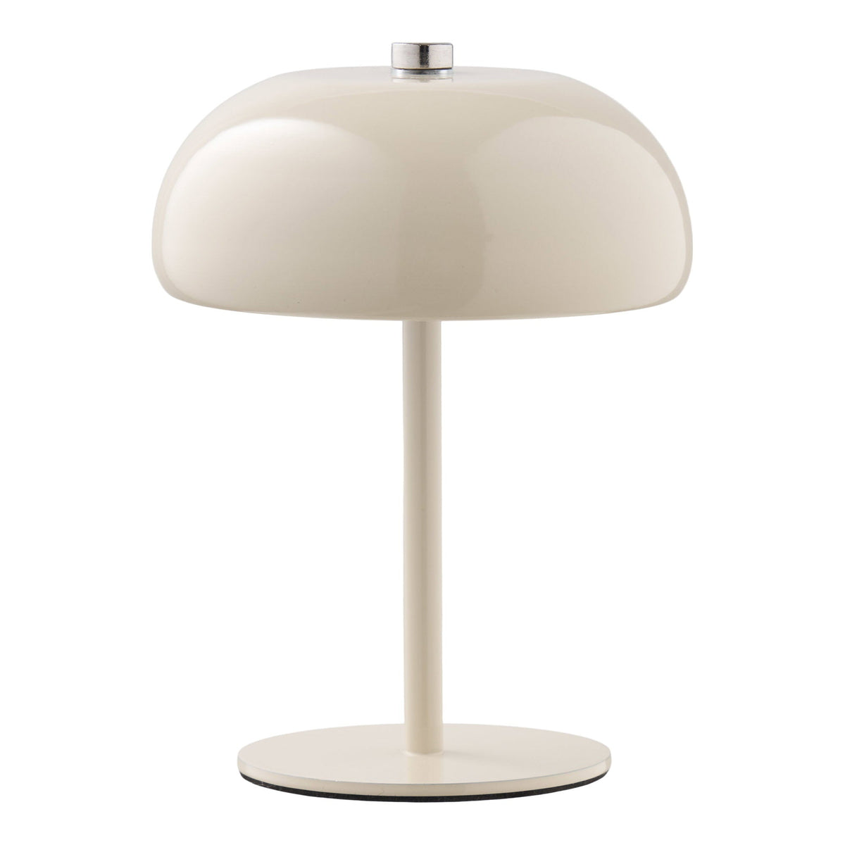 Beige genopladelig Margate bordlampe i metal fra House Nordic