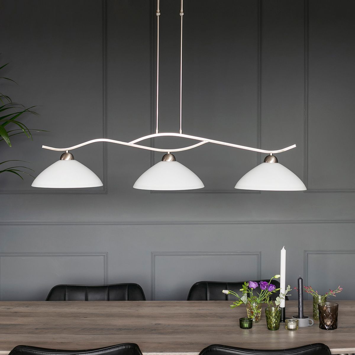 Se Kosmos- Loftlampe i stål finish, tre skærme i glas ❤ Kæmpe udvalg i 3-nordic - Køb online på udsalg og tilbud lige nu ❤ Hurtig levering til lave fragtpriser - Varenummer: 3-nordic-4144 og barcode / Ean: på lager - Udsalg på Lamper - Loftlamper - pendler - Langbordspendler Spar helt op til 73% - Over 739 kendte brands på udsalg
