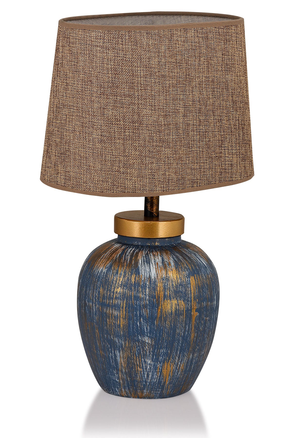 Se LUMI Valencia bordlampe - brun stof og blåt metal ❤ Kæmpe udvalg i LUMI - Køb online på udsalg og tilbud lige nu ❤ Billig fragt og hurtig levering - Varenummer: Boboonline-102765 og barcode / Ean: 8683342849715 på lager - Udsalg på Interiør,Belysning,Lamper,Bordlamper Spar op til 51% - Over 785 kendte brands på udsalg