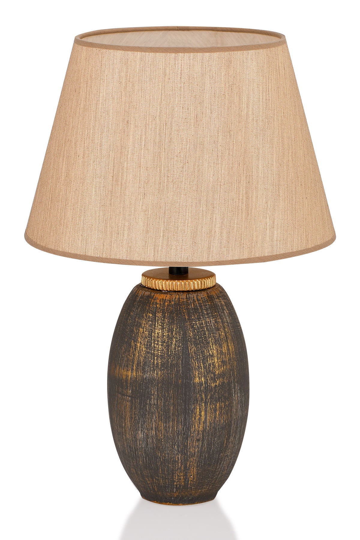 Se LUMI La Rochelle bordlampe - stof og guld/brun metal ❤ Kæmpe udvalg i LUMI - Køb online på udsalg og tilbud lige nu ❤ Billig fragt • Hurtig levering - Varenummer: Boboonline-102630 og barcode / Ean: 8683342849739 på lager - Udsalg på Interiør,Belysning,Lamper,Bordlamper Spar stort – op til 59% - Eksklusivt udsalg på over 2.739 brands