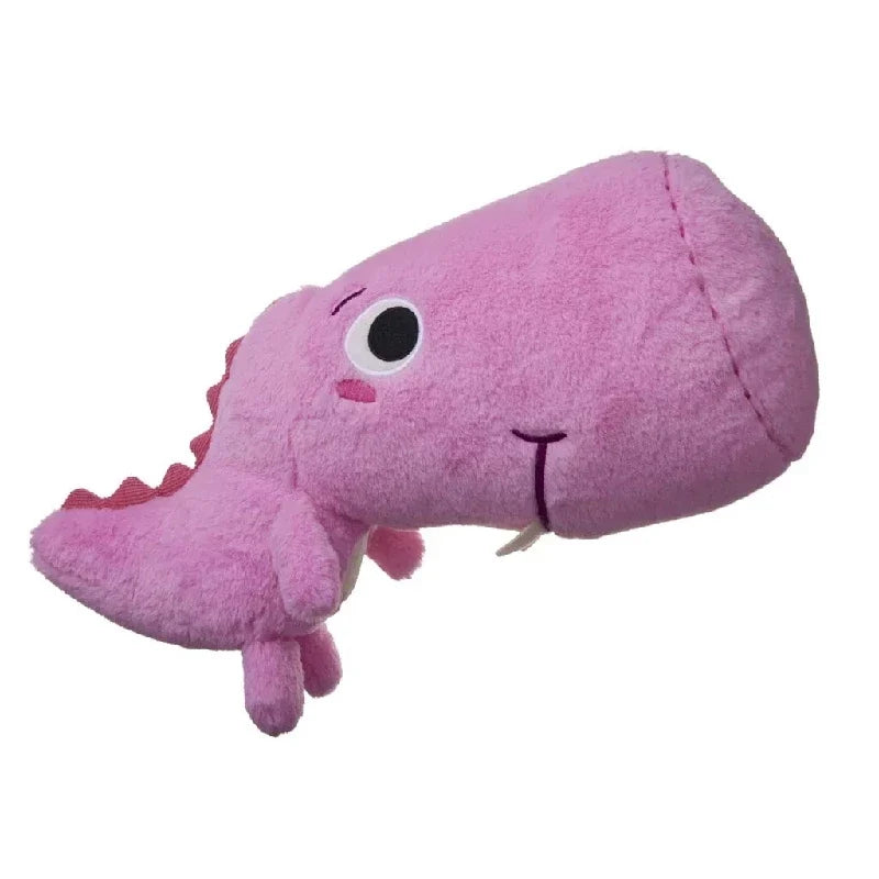 Trumle, plysdinosaur fra DR, 18 cm høj og 26 cm lang