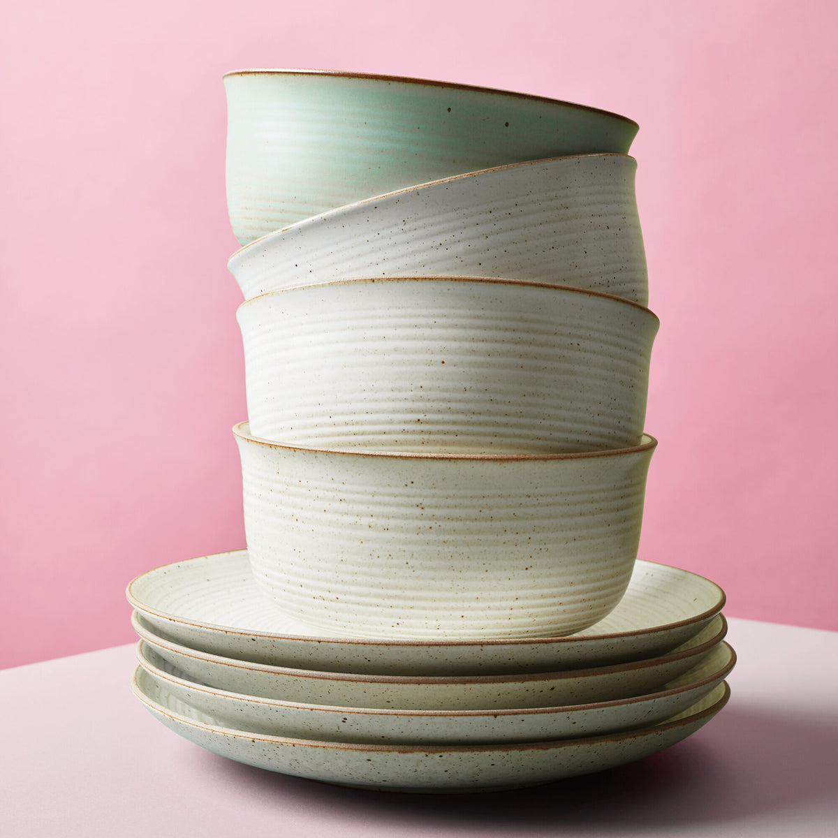 Rosenthal Thomas Nature tallerken i sandfarve med reliefmønster, 22 cm