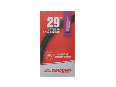 Se Chaoyang Slange 29 x 1.75-2.10 med 48mm lang Racerventil ✔ Kæmpe udvalg i  Chaoyang ✔ Hurtig levering: 1 - 2 Hverdage samt billig fragt - Varenummer: CKP-6927116186357 og barcode / Ean: '6927116186357 på lager - Udsalg på Slanger Spar op til 61% - Over  785 kendte brands på udsalg