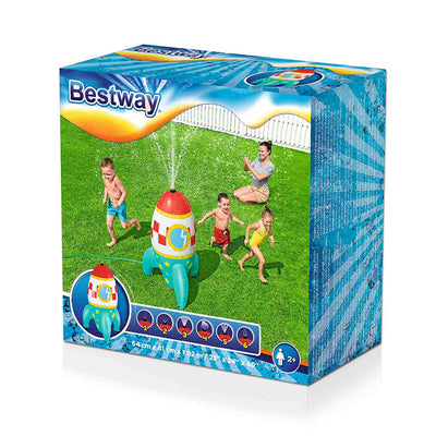 Legetøjs vandsprinkler Bestway Rumskib 64 x 61 x 102 cm Plastik