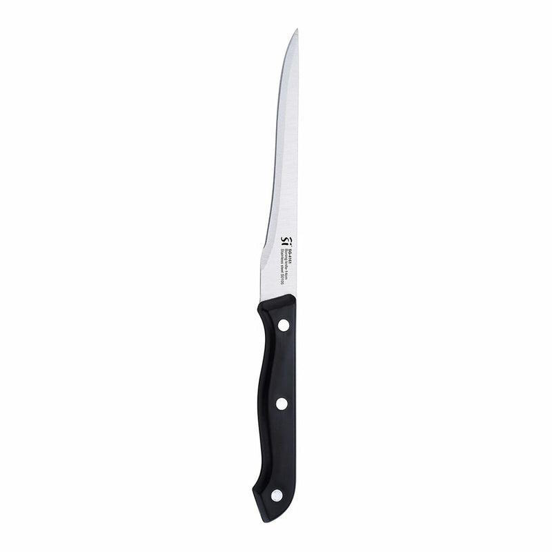 Sæt med køkkenknive og holder San Ignacio Dresde SG-4161 Sort Rustfrit stål 7 Dele