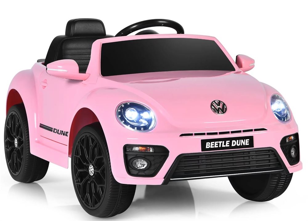 Se License - VW Beetle Dune elbil pink 2x 12V - gummihjul & fjernbetjening ❤ Kæmpe udvalg i License - Køb online på udsalg og tilbud lige nu ❤ Meget billig fragt og hurtig levering - Varenummer: Bolig&Haven-48693391655242 og barcode / Ean: 5713570002729 på lager - Udsalg på Op til 57% rabat - Over 2.739 mærker samlet ét sted
