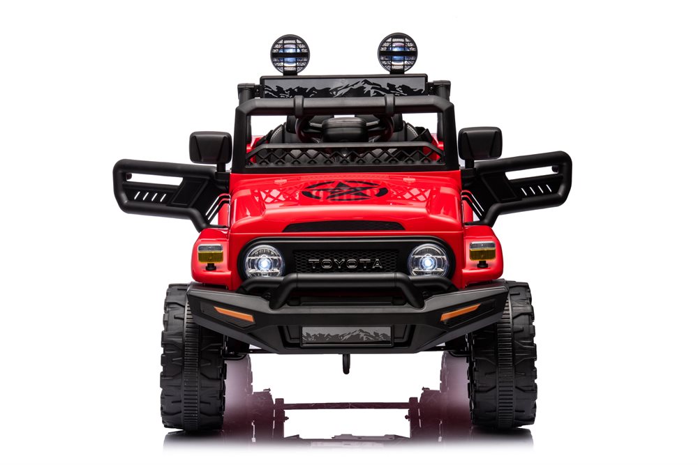 Se License - Toyota FJ Cruiser elbil rød 4x4 terrængående - gummihjul & lædersæde ❤ Kæmpe udvalg i License - Køb online på udsalg og tilbud lige nu ❤ Hurtig levering til lave fragtpriser - Varenummer: Bolig&Haven-48693389721930 og barcode / Ean: 5713570004457 på lager - Udsalg på Spar stort – op til 53% - Kæmpe udsalg på over 2.739 brands