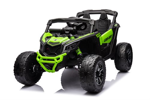 Se Licens - Can-Am Marverick UTV, grøn, 4x200Wmotor, 21,6V/5ah litium batteri ❤ Kæmpe udvalg i License - Køb online på udsalg og tilbud lige nu ❤ Hurtig levering til lave fragtpriser - Varenummer: Bolig&Haven-48693384511818 og barcode / Ean: 5713570004945 på lager - Udsalg på Få op til 63% i rabat - Find over 1.798 brands på udsalg