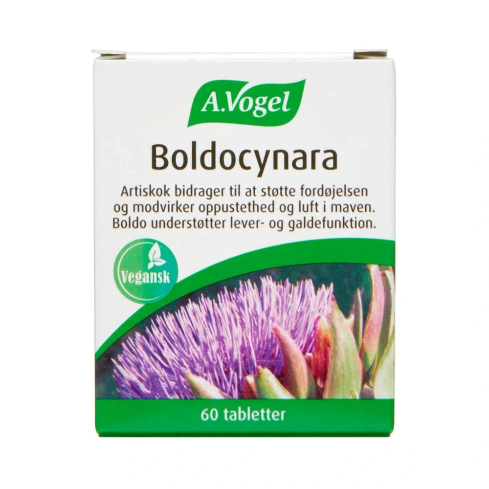 Pakning med A. Vogel Boldocynara tabletter, kosttilskud, 60 stk.