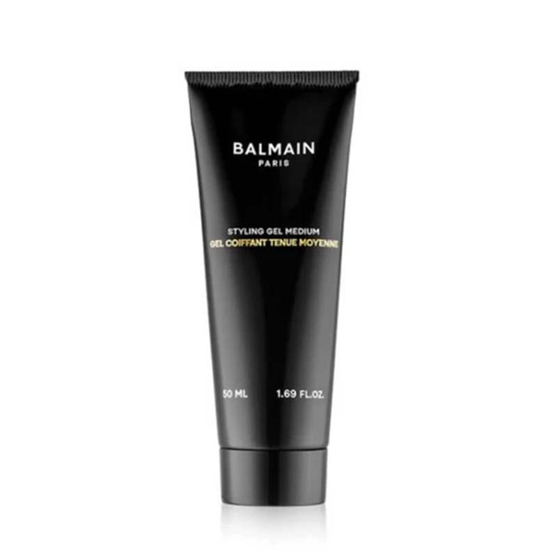 Balmain Travel Size Styling Gel Medium Hold i 50 ml, vandbaseret stylinggel fra Balmain Homme
