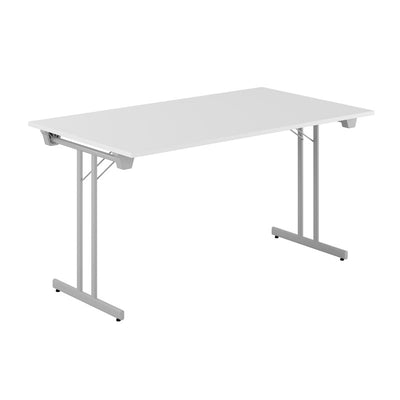 Dinner Style - 140x80cm - Sammenklappeligt bord - Hvid-grå