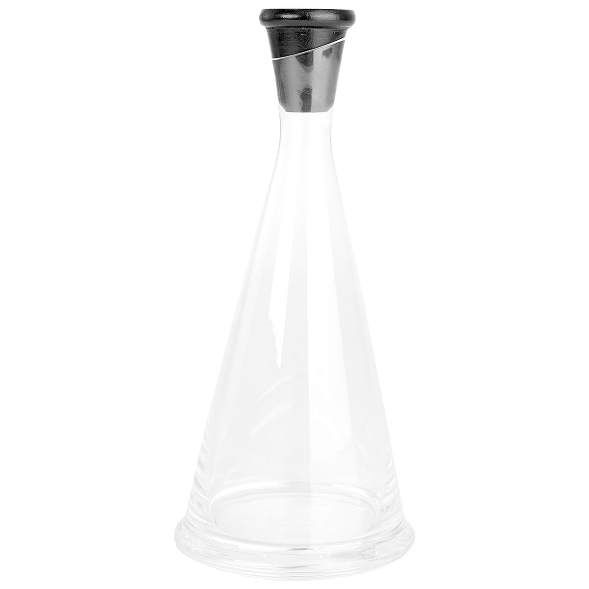 Sagaform Gurken olie- og eddikekaraffel på 25 cl med sort kork