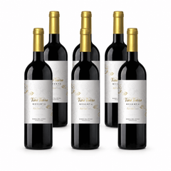 Seks flasker Viña Valera Reserva 2018, spansk rødvin fra Ribera del Duero