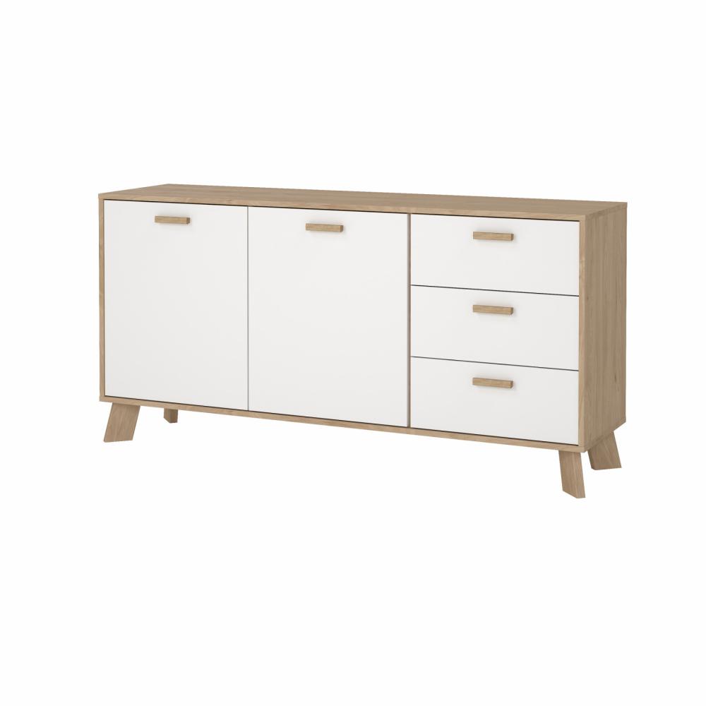 Se TVILUM Ikast Skænk 2 låger + 3 skuffer, Jackson Hickory/Hvid, 147,2 x 39,1 x 73 cm ❤ Kæmpe udvalg i Tvilum - Køb online på udsalg og tilbud lige nu ❤ Meget billig fragt og hurtig levering: 1 - 2 hverdage - Varenummer: Boboonline-111713 og barcode / Ean: 5713035089456 på lager - Udsalg på Møbler,Skænke,
Møbler,
Dagligstue,
Køkken / Køkkenalrum, Få op til 63% i rabat - Shop udsalg fra mere end 1.798 mærker