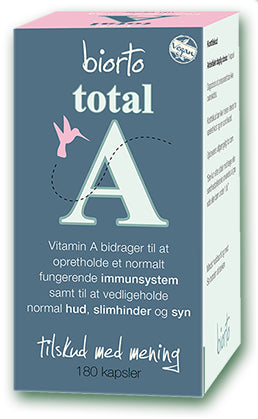 Se Biorto Biorto Total A Skin & Vision  &  160 kapsler DATOVARE 23/1-2025 ✔ Kæmpe udvalg i  Biorto - Køb online på udsalg og tilbud lige nu ✔ Hurtig levering: 1 - 2 Hverdage samt billig fragt - Varenummer: HG-18912-1 og barcode / Ean: 5703802001958 på lager - Udsalg på Sundhed > A-vitamin > Spar op til 57% - Over 1354 design mærker på udsalg