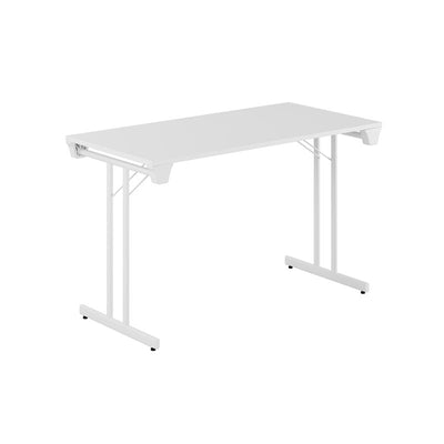 Dinner Style - 120x60cm - Sammenklappeligt bord - Hvid-hvid