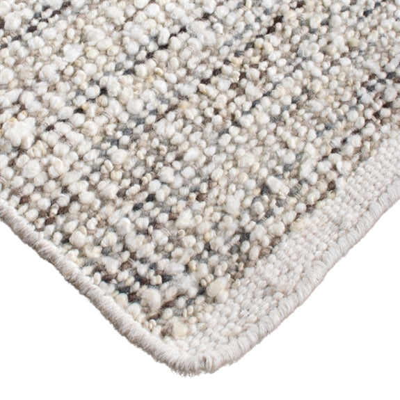 Håndvævet Reykjavik 2930 tæppe på 160 x 230 cm fra HC Interior Rugs i Caramel Mix
