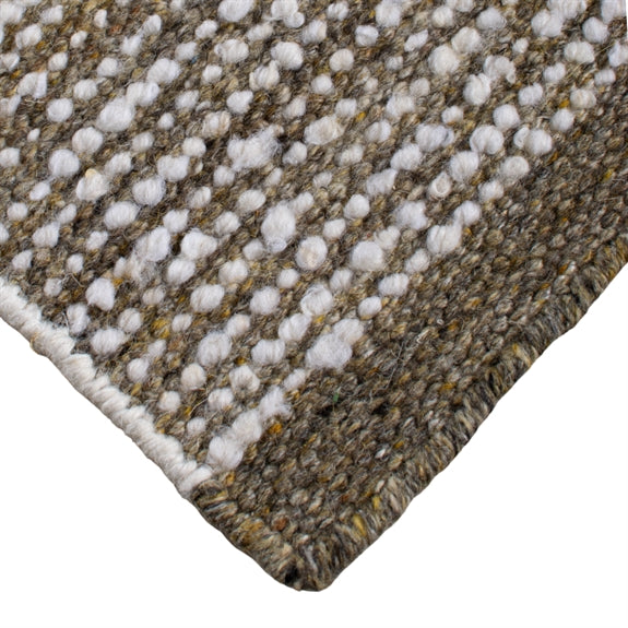 Håndvævet Reykjavik 2930 tæppe på 140 x 200 cm fra HC Interior Rugs i Icy Honey