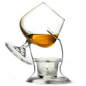 Deluxe Cognac Og Brandy Varmer Set