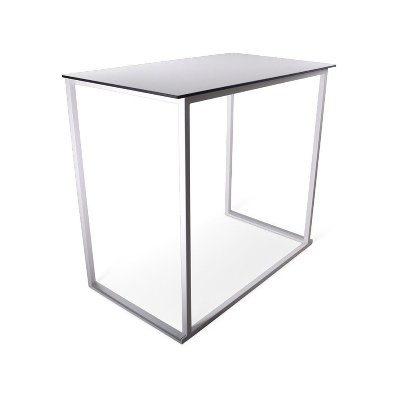 Square Ståbord 120x70cm - Sort-hvid