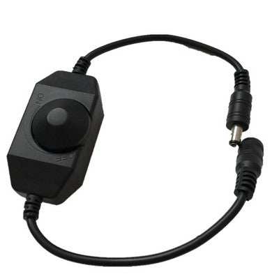 Lysdæmper med ledning - Sort, 12V (72W), 24V (144W)
